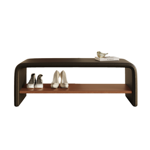 入户门口换鞋凳实木高级感穿鞋凳进门凳中古风家用床尾凳长条凳子