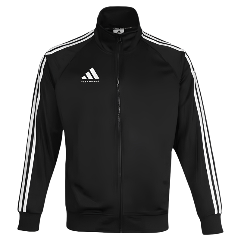 Adidas阿迪达斯外套秋冬季男女旗舰官网经典三条杠休闲立领夹克衫