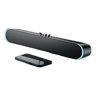 SADA电脑音响台式音箱带麦克风小型低音炮有源多媒体usb有线喇叭