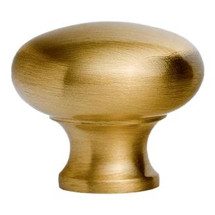 屿铜黄铜蘑菇拉手现代简约衣柜门橱柜抽屉北欧柜子单孔把手小拉手