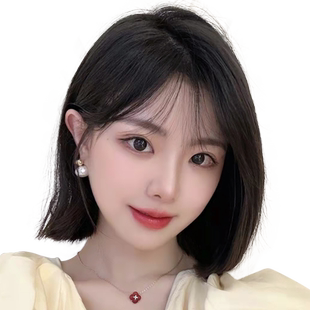 美禾 轻薄空气刘海片假发女片头顶假发片 真发无痕补发片3d假刘海