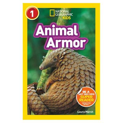 国家地理分级阅读初阶 英文原版 National Geographic Kids Readers: Animal Armor 低幼儿童英语启蒙绘本 少儿科普 原版英语书籍