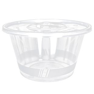 无盖款一次性餐盒长方形打包盒塑料透明外边饭盒快餐便当汤碗