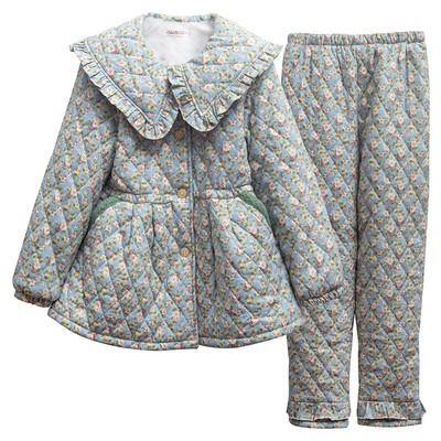 保暖夹棉家居服pinkgrape女