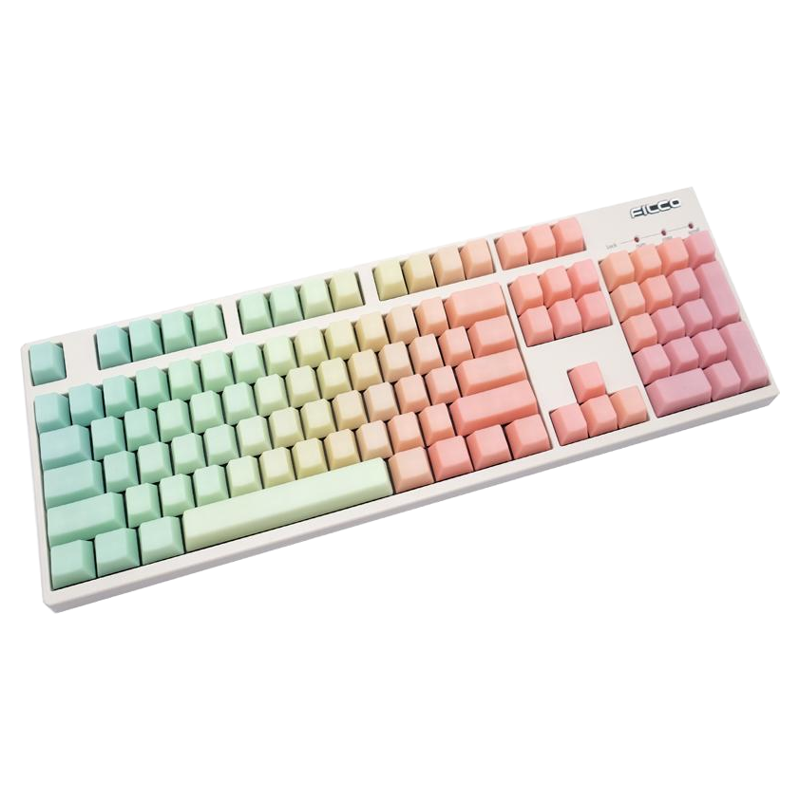 [匠染]POM果冻键帽客制化104全键机械键盘带POM键帽兼容filcoIKBC