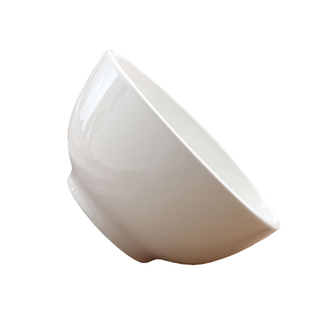 饭店专用陶瓷碗加厚米饭碗汤碗快餐碗白色小碗餐厅碗大面碗粿条碗