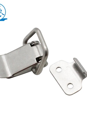 海坦DK619不锈钢工业搭扣304弹簧鸭嘴锁扣工具箱设备卡扣DK621-1