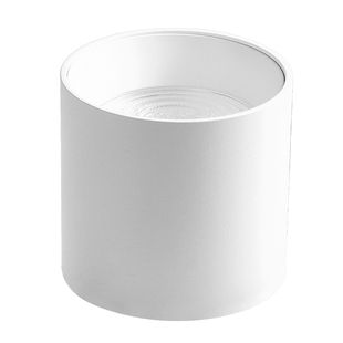 迷你明装筒灯黑色LED无主灯深防眩免打孔吸顶灯客厅卧室家用护眼