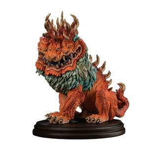 末那末匠丨RYO(粘土星人)《双双》东方题材山海经原创艺术雕像