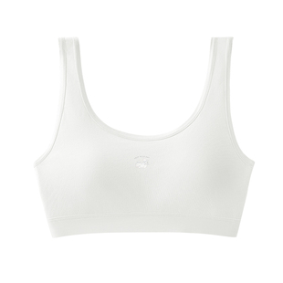 纯棉冬季初中生少女内衣女大童发育期背心青少年二阶段高中生文胸