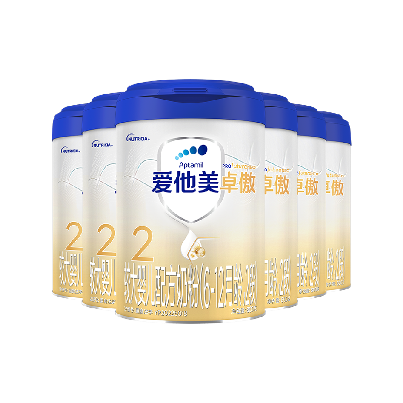 爱他美卓傲较大婴儿配方奶粉(6-12月龄)2段800g*6罐实拍图 商品