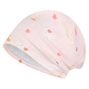 charholo月子帽春秋产后防风护额空调睡帽头巾发带纯棉大头围帽子