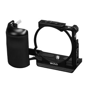 JIAKASHI迦卡仕适用索尼ZV-E10兔笼摄影底座铝合金拓展框带手柄sony zve10M2二代模块化相机户外手提拍摄配件