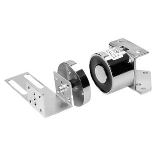 伊莱科自动门电磁门吸强力玻璃门电磁铁吸盘门锁磁力锁门禁12/24V