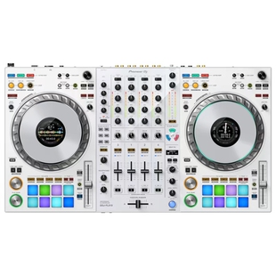 先锋DDJFLX10W白色限量版DJ打碟机DDJ-FLX10-W四通道DJ表演控制器