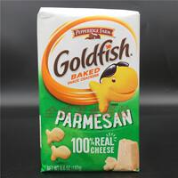Cheddar Goldfish Baked Snack Crackers goldfish cheese and cheese-flavored cookies thumbnail 3