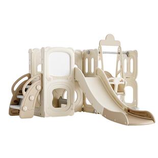 哈比树滑梯室内家用儿童滑滑梯宝宝攀爬架玩具秋千婴儿新年礼物