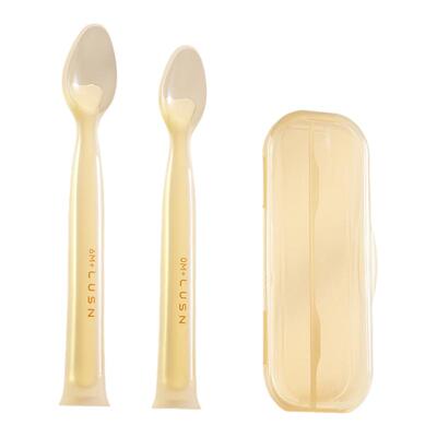 如山自立防脏新生儿软勺辅食勺