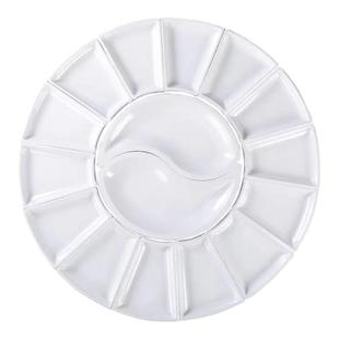 拼盘餐具组合年夜饭套装圆桌转盘家宴婚喜宴包席酒店团圆密胺盘子