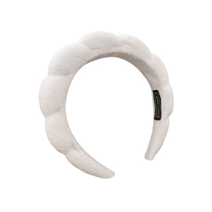 法式蓝色云朵发箍女高颅顶宽边洗脸压发发卡头箍网红2025年春新款