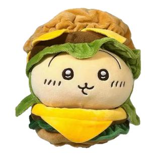 日本正版吉伊卡哇大汉堡乌萨奇小八公仔娃娃毛绒玩具玩偶chiikawa
