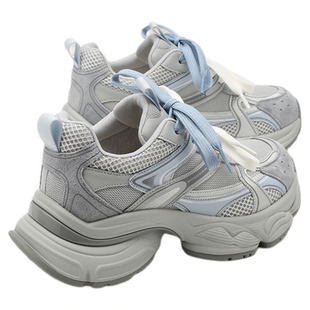 MILLIE'S/妙丽2026秋新款厚底女鞋增高老爹鞋百搭时尚休闲运动鞋