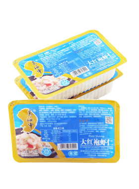 盒装锁鲜无冰美味虾仁