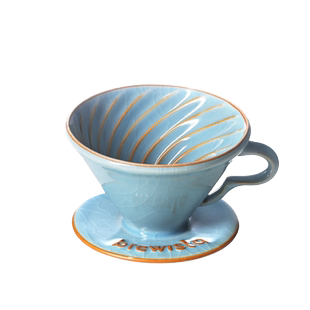 Brewista陶瓷手冲咖啡滤杯V60螺旋纹滴滤式咖啡过滤杯咖啡器具