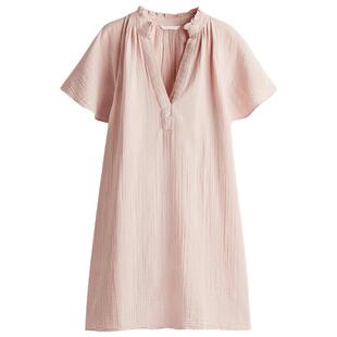 HM女装连衣裙冬季宽松法式气质A字版型连衣裙1275764