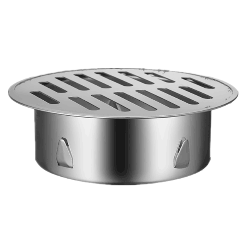 50PVC管帽不锈钢花园地漏盖110阳台下水道过滤网75洗衣机双用罩子