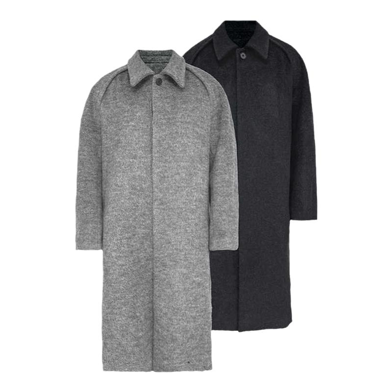 JCAESAR PRIEST COAT 牧师羊毛大衣950g 活页弧形结构 插肩袖版型