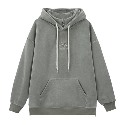 不起球不褪色加绒加厚保暖卫衣潮