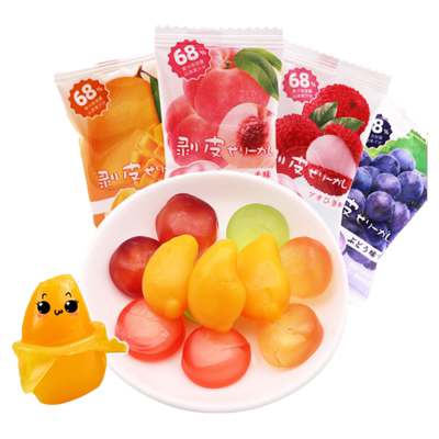 龙客可以剥皮的水果软糖