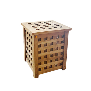 经济型实木收纳坐凳家用木方凳现代简约组装矮凳收纳箱木质小板凳