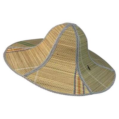 防水折叠草帽农用遮阳帽渔夫帽