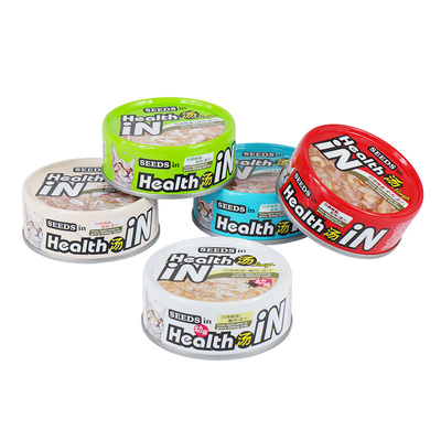 惜时宠物机能风味浇汁80g猫罐头