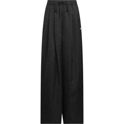 Adidas/阿迪达斯正品2025 三叶草女士时尚经典复古阔腿长裤KB6406