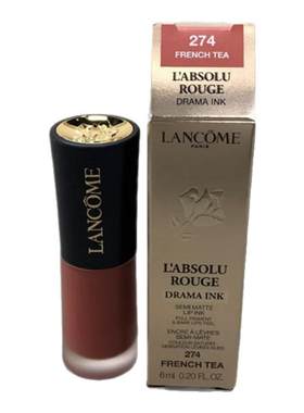 美国海淘 现货Lancome兰蔻菁纯柔雾哑光小蛮腰水唇釉274 196