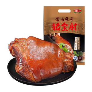 喜旺猪全肘900g肘子卤味猪蹄猪肘子熟食肉食酱肘即食下酒菜