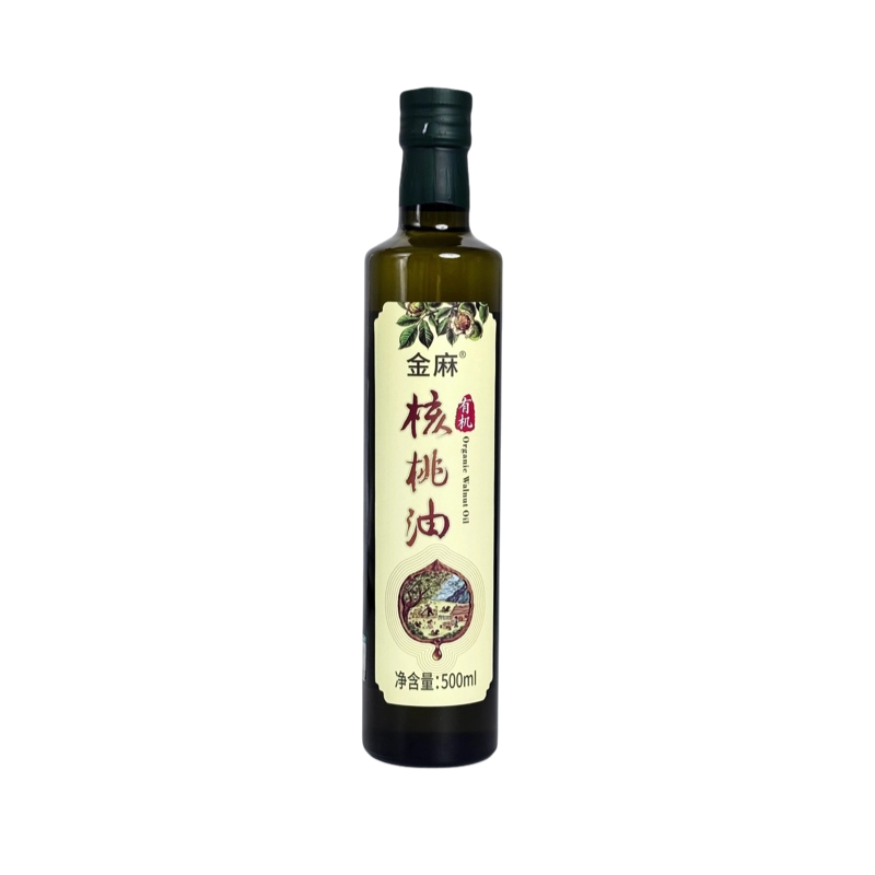低温压榨一级有机核桃油 广西巴核桃油