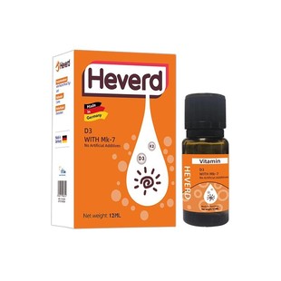 赫维德儿童维生素D3+K2滴剂D3一岁以上宝宝补钙维D婴幼儿12ml/瓶