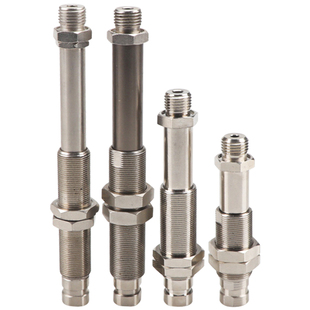 真空吸盘金具支架AG20 30 50带缓冲尾部进气机械手配件吸盘金具座