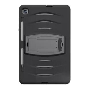 适用三星Tab S6 Lite P610冲击波PC折叠支架平板壳P615防摔保护壳