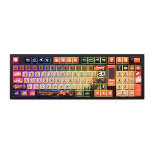 AKKO5098B无线蓝牙机械键盘RGB热插拔三模显示屏游戏码字办公电竞