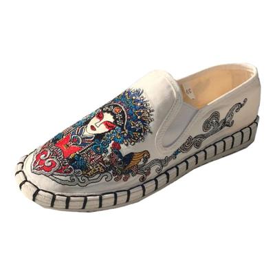 老北京色鬼布鞋防臭同款开车鞋