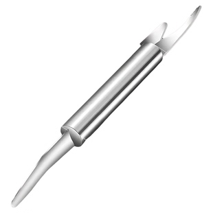 不锈钢双头虾线刀挑二合一虾线剃除刀专用虾背钩剔虾线剥虾壳神器