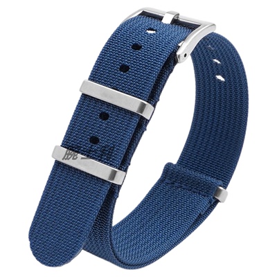 nato织物表带尼龙编织透气长款