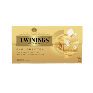 英国川宁TWININGS仕女伯爵蜜桃柠檬茉莉英式早餐红茶进口袋泡茶包