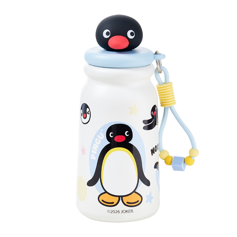 Pingu保温杯可爱便携女生礼物