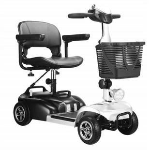 上海强劲力四轮电动车老年代步车老人电动车残疾车小型折叠助力车